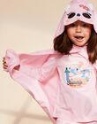 Pyjama deux pièces rose pâle en coton avec cape tête de koala FLOPOETTE 2 / 23E5PF42PYT030