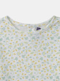 T-shirt écru à fleurs MIXETTE 1 / 25E2PF52TMC001