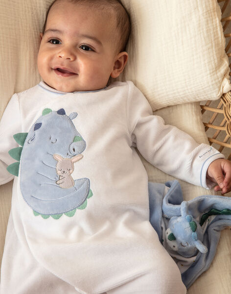 Dors Bien En Velours Fantaisie Blanc Et Bonnet Bebe Garcon Collection 0 12 Mois Naissance Sergentmajor Dors Bien En Velours Fantaisie Blanc Et Bonnet Bebe Garcon Collection 0 12 Mois Naissance Sergentmajor