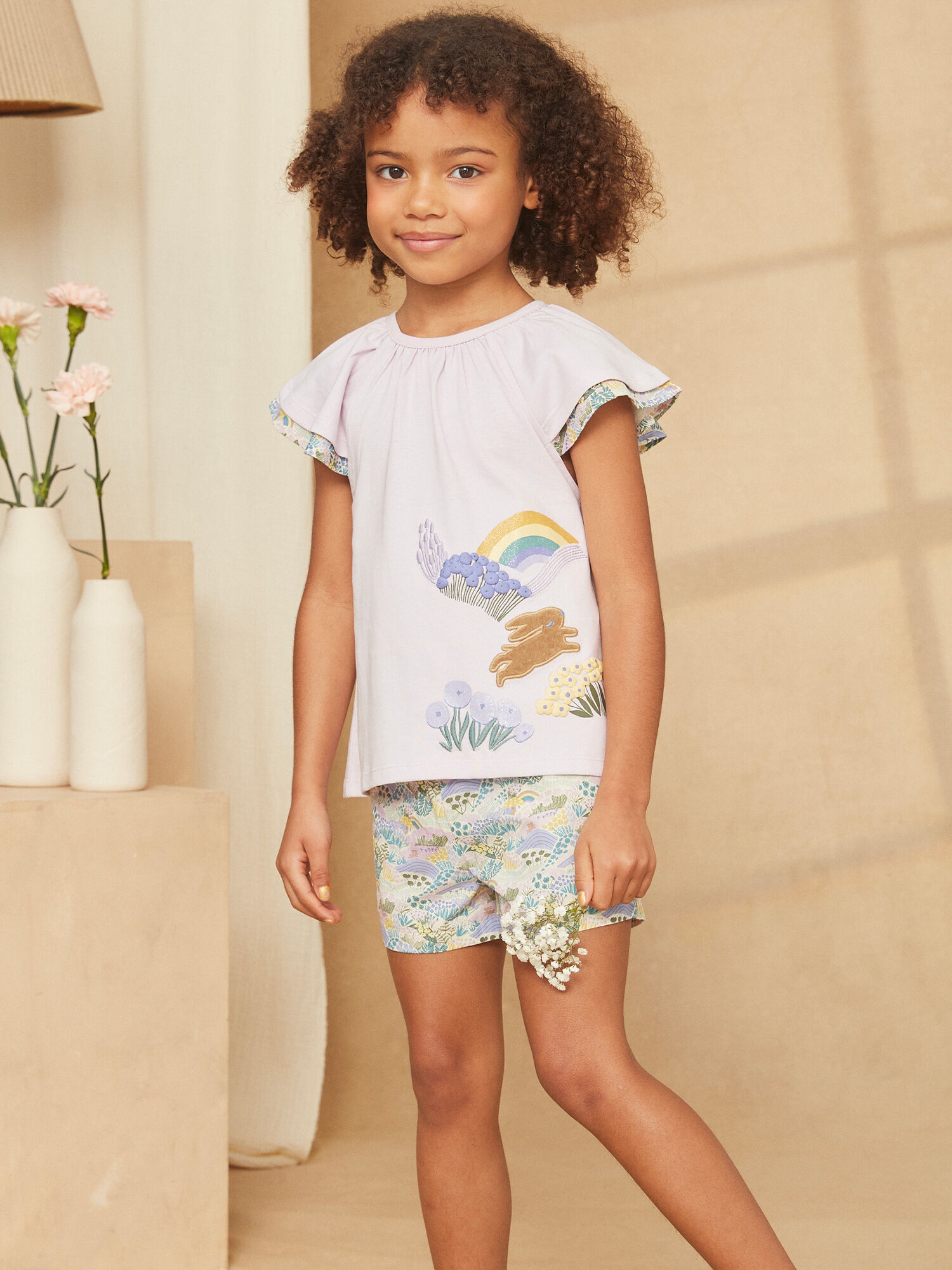 Pyjama Violet Fille Sergent Major