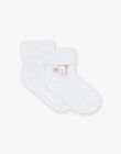 Body et chausettes écrus Girafe FOUSSENOU / 23E0CM71ENS000