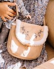 Sac beige en daim synthétique DIASACETTE / 22H4PFY1BESI820