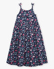 Robe longue bleu marine à imprimé fleuri FRULUETTE 1 / 23E2PFX2RBS070