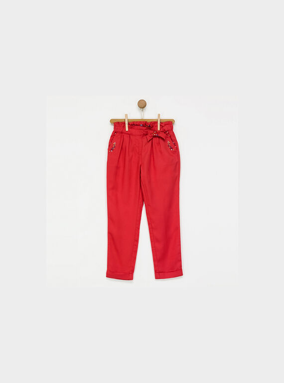 Pantalon rouge PABELOETTE / 18H2PF41PAN050