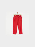 Pantalon rouge PABELOETTE / 18H2PF41PAN050