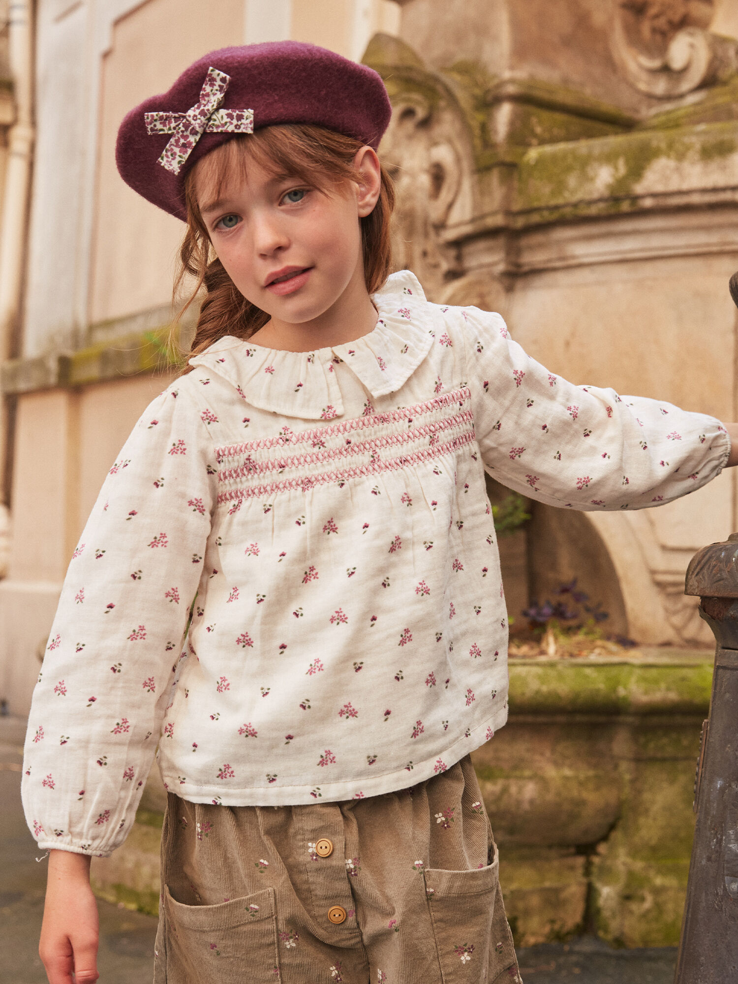 Collection fille sergent major top