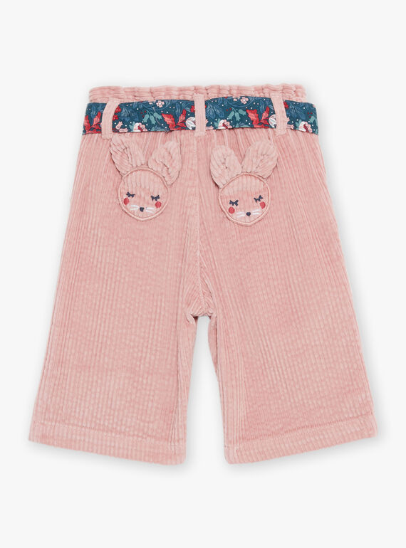 Pantalon en velours côtelé DATORY / 22H1BFZ1PAN301