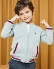 Gilet gris chiné dinosaure DICARDAGE1 / 22H3PGQ2GIL943
