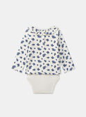 Body manches longues imprimé floral MADANNA / 25E1BF82BOD114