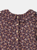 Robe fleurie LOIZETTE / 24H2PFU1ROBF511
