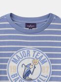 T-shirt Rayé Singe MEMONKAGE / 25E3PG81TMC221