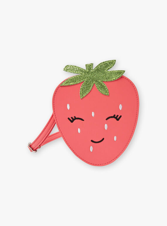 Sac besace fraise  ZOFRAISETTE / 21E4PFJ1BESD323