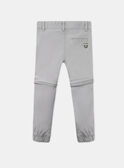 Pantalon gris cargo KOZIPAGE / 24E3PGD1PAN218