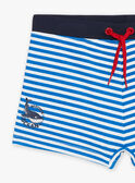 Boxer de bain encre à imprimé à rayures FRYPLAGE / 23E4PGM2MAI001