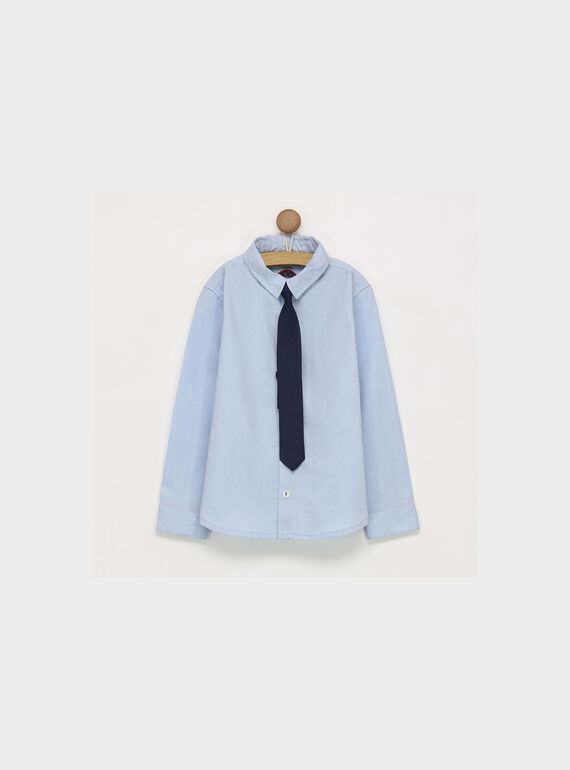 Chemise bleue PUIDOAGE / 18H3PGR2CHM218