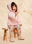 Imperméable rose ciré à capuche 3 en 1 FIMARION / 23E1BF51IMP318