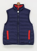 Gilet sans manches bleu marine RAGILAGE1 / 19E3PGB1GSM070