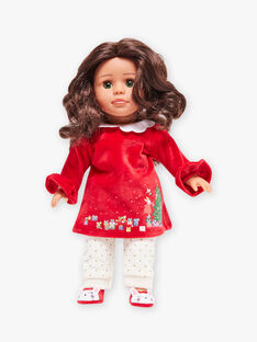 Tenue poupée Mila thème Pyjama de Noël SMAFA0018 / 21J7GF57HPO099