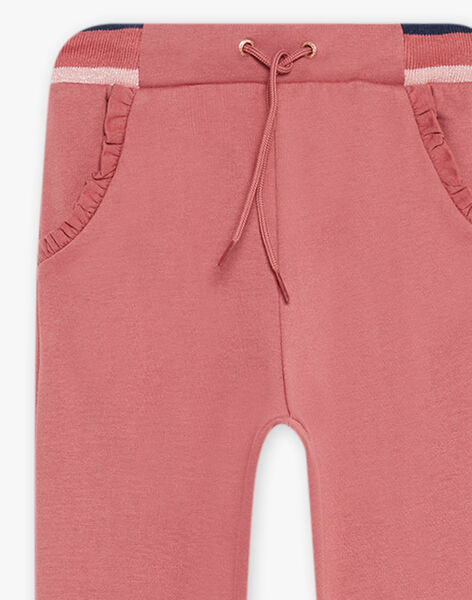 Jogging vieux rose DRAKAETTE / 22H2PFL2JGBD312