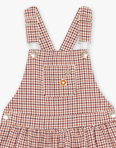 Robe salopette à carreaux DOCARETTE / 22H2PFF1CHS001