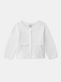 Cardigan ajouré noeuds MAFANNY / 25E1BFL1CAR001