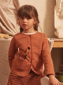 Cardigan Marron LIREVETTE / 24H2PFK2CAR809