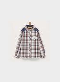 Chemise marron POCIMAGE / 18H3PGP1CHMI811