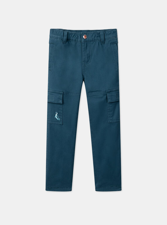 Pantalon Bleu Canard LARAPAGE / 24H3PGR1PAN714