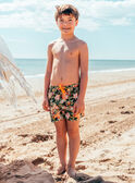 Short de bain imprimé jungle MRUFEUYAGE / 25E4PGCAMAI633