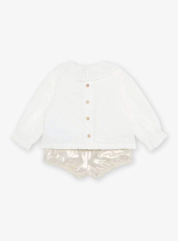 Ensemble blouse et bloomer de Noël DAVIVI / 22H1BF61ENS954