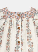 Robe imprimée patchwork à fleurs KAIRMA / 24E1BFC1ROB114