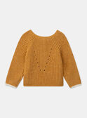 Cardigan Jaune chiné LALILY / 24H1BFO1CARB111