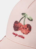 casquette cerises à sequins MOKASKETTE / 25E4PFJ1CHAD317