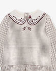 Ensemble blouse et legging bébé fille en molleton DAKORALIE / 22H1BFR1ENS006