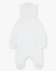 Combi-pilote à capuche en tubique écru FOSKE / 23E0CM71PIL000