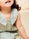 Robe et bloomer vert tendre à papillons FAIMA / 23E1BFD1CHS612