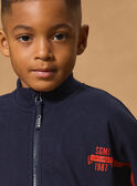 Gilet Bleu Marine Bi-matière MMAFACHAGE / 25E3PG52JGH070