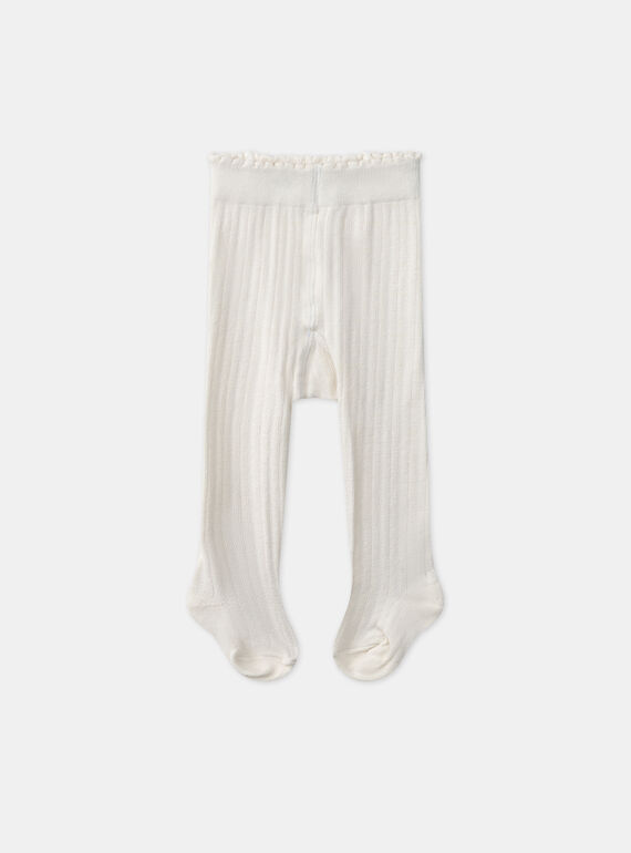 Lot de 2 Collant Ecru LAGENNIE / 24H4BFL1COL001