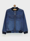 Blouson bleu jean REDRAGE / 19E3PGC1BLO704