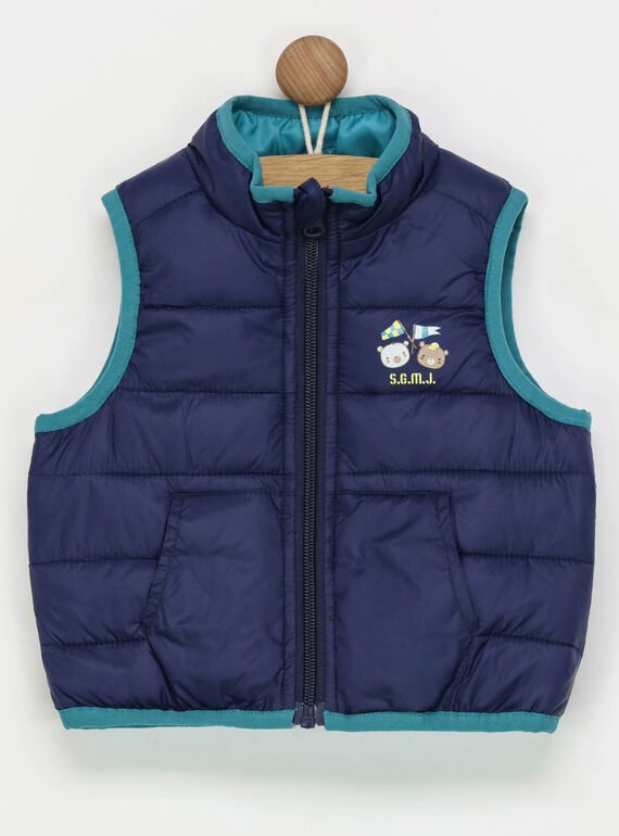 Gilet sans manches turquoise RAGERARD / 19E1BGD1GSM202