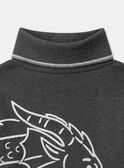 Sous-pull Gris Dragon LADRAGE / 24H3PGQ1SPLJ922