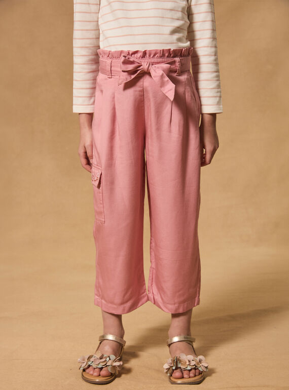 Pantalon wide leg ceinture MIXPOETTE 2 / 25E2PF52PAND327