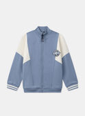 Gilet Bleu et Blanc MMATALAGE / 25E3PG51JGH219