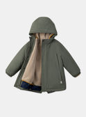 Parka 3 en 1 Kaki LISBONPAGE / 24H3PG72PAR604