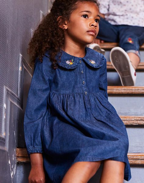 Robe fluide en denim DINEMETTE / 22H2PFE1ROBP274