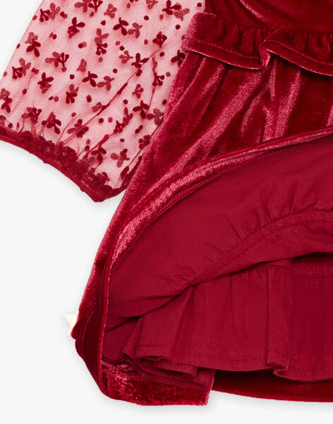 Robe en velours à manches longues DAVERA / 22H1BF61ROBF526