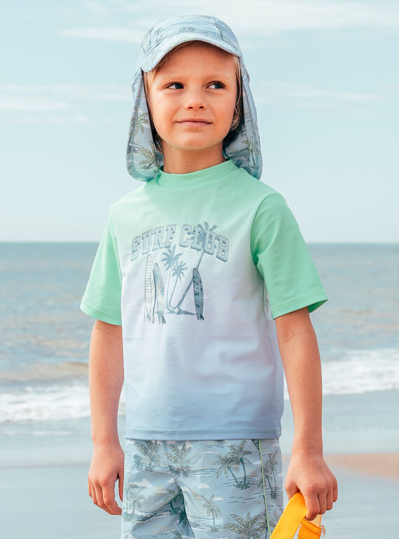 T-shirt de bain UPF 50+ dégradé MRUTISHAGE / 25E4PGC5TUV000