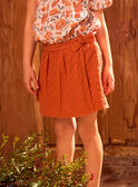 Jupe short broderie anglaise MLORUPETTE / 25E2PFP1JPSI814