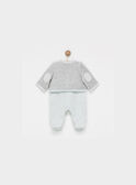Ensemble gris chiné PAUL / 18H0NG11ENS943
