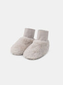 Chaussons Ecru LOPEZ / 24H0AMN1CHP007